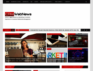 crmwebnews.it screenshot