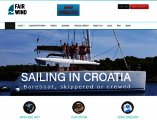 croatia-charter.hr screenshot