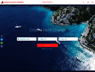 croatia-yacht-charter.com screenshot