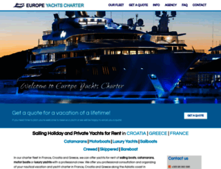 croatia-yachting.com screenshot