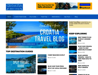 croatiabylocals.com screenshot