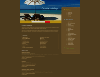 croatiaholidays.biz screenshot