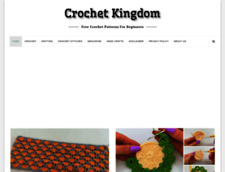 crochet-kingdom.com screenshot