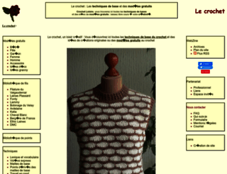 crochet-loisirs.com screenshot