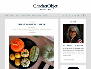 crochetobjet.com screenshot