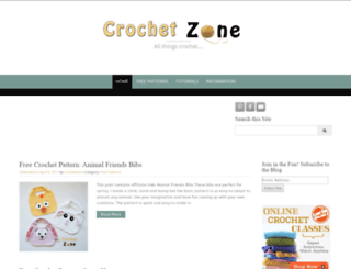 crochetzone.com screenshot