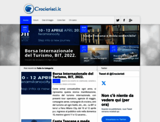 crocieristi.it screenshot