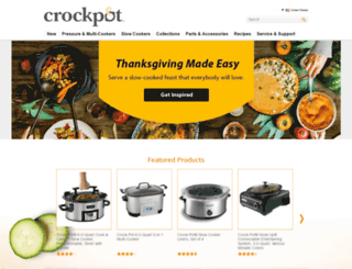 crock-pot.com screenshot