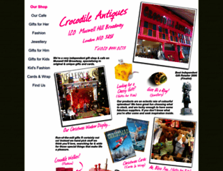 crocodileantiques.com screenshot