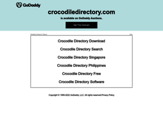 crocodiledirectory.com screenshot