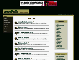 crocopuffs.com screenshot