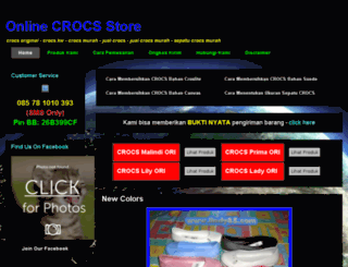 crocs-kw.blogspot.com screenshot