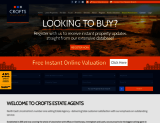 croftsestateagents.co.uk screenshot