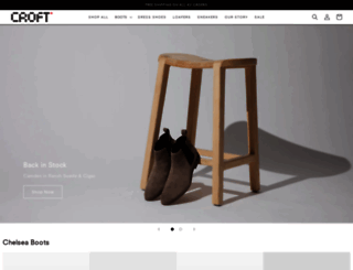croftshoes.com.au screenshot