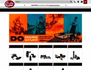 crofttrailer.com screenshot