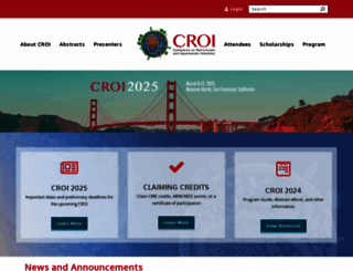croiconference.org screenshot