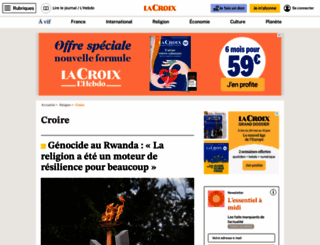 croire.com screenshot