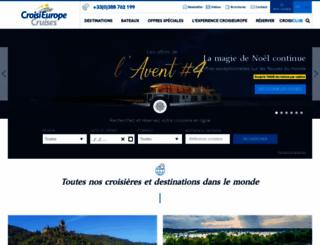 croisieurope.travel screenshot