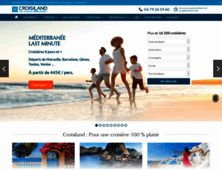 croisiland.com screenshot