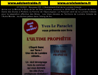 croixlumiere.fr screenshot