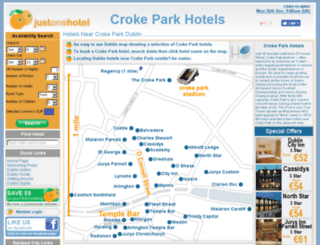 crokeparkhotels.com screenshot