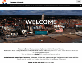 cromer-church.org.uk screenshot