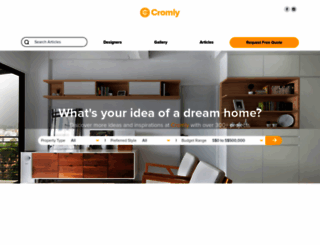 cromly.com screenshot