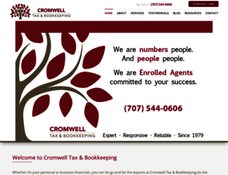 cromwelltaxandbooks.com screenshot