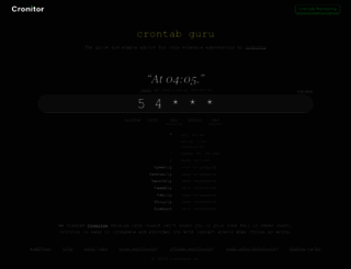 cronchecker.net screenshot