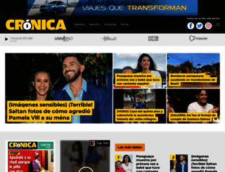 cronica.com.py screenshot