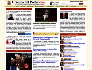 cronicadelpoder.com screenshot