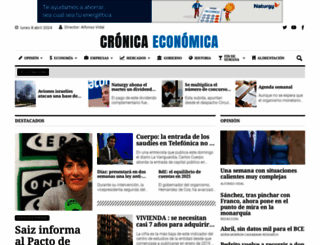 cronicaeconomica.com screenshot