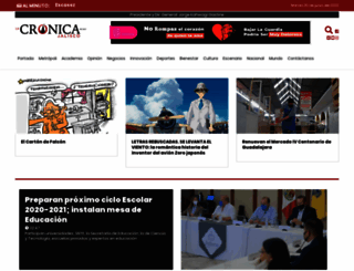 cronicajalisco.com screenshot