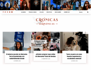 cronicasgermanicas.com screenshot
