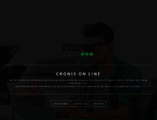 cronis.com screenshot