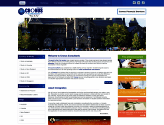 cronusconsultants.com screenshot