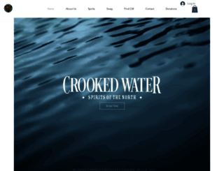 crookedwaterspirits.com screenshot