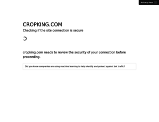 cropking.com screenshot