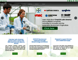 croplifela.org screenshot