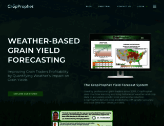 cropprophet.com screenshot