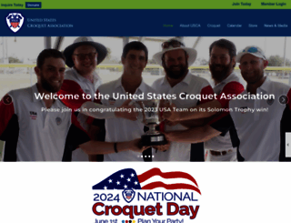 croquetamerica.com screenshot