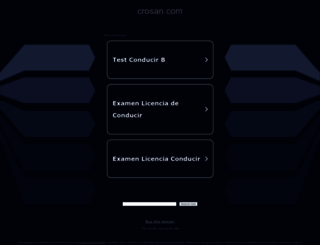 crosan.com screenshot