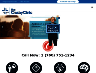 crosbycenter.com screenshot