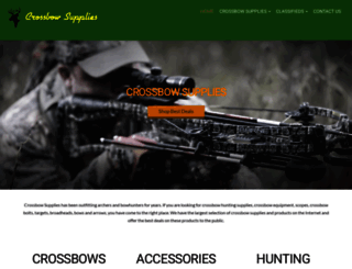 crossbowsupplies.com screenshot