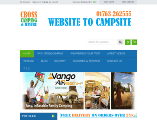 crosscamping.com screenshot