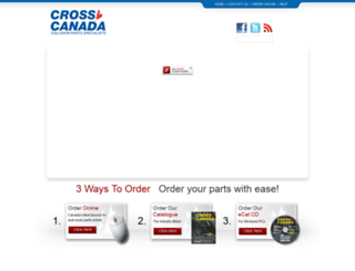 crosscanadaparts.com screenshot