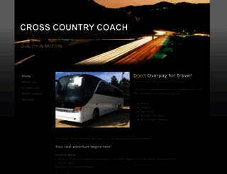 crosscountrycoach.org screenshot