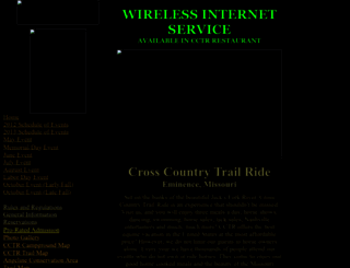 crosscountrytrailride.com screenshot