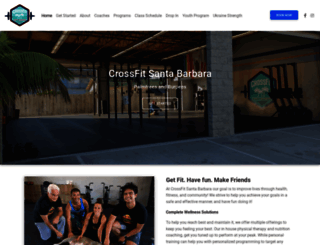 crossfit-santabarbara.com screenshot
