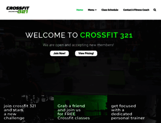 crossfit321.com screenshot